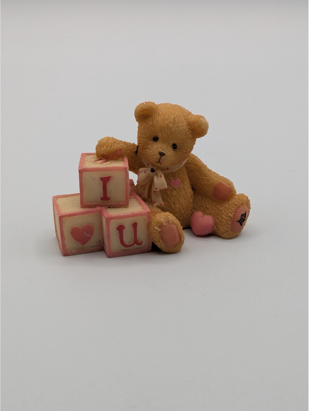 Cherished Teddies I Love You (156515) 1996 Miniature Bear with Love Letters